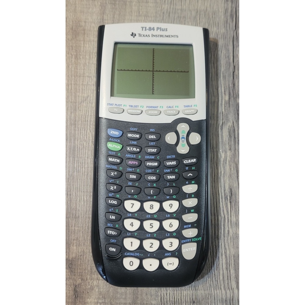 Texas Instruments TI-84 Plus Graphing Calculator With Cover Tested - Picture 3 of 8
